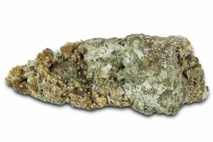 Sparkling Demantoid Garnet Cluster in Matrix - Mexico #358512